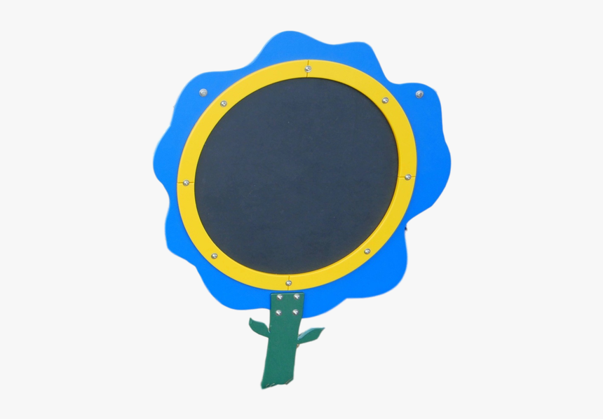 The Blue Chalkboard Flower - Circle, HD Png Download