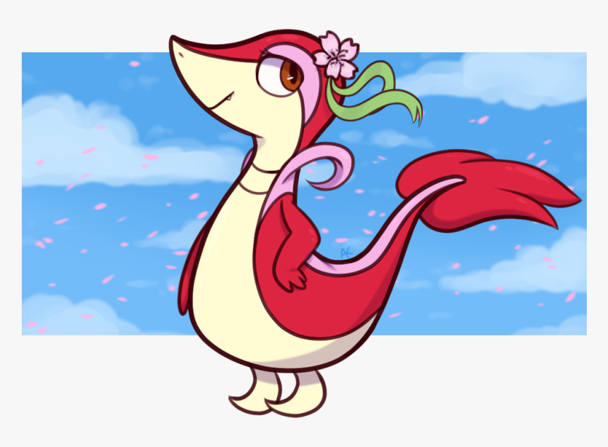 Cherry The Snivy - Cartoon, HD Png Download