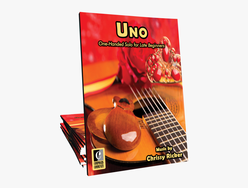 One Handed Solo By Chrissy Ricker 
 Title Uno - Guitar, HD Png Download