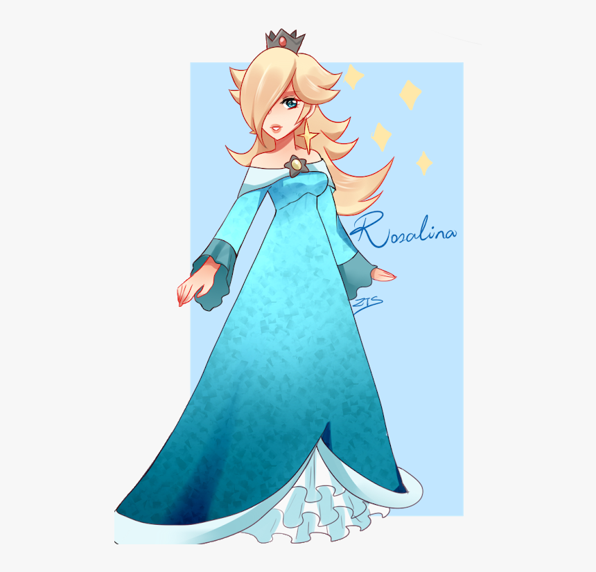 Super Smash Bros Rosalina Collage , Png Download - Super Mario Dibujo Rosalina, Transparent Png