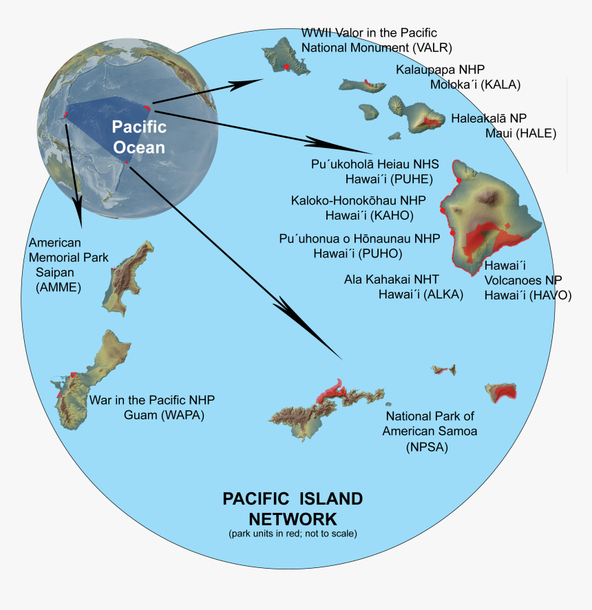 Hawaiian Islands On World Map Map Of Us And Hawaiian Islands Stylish Decoration Hawaii - Samoa To Hawaii  Map, Hd Png Download , Transparent Png Image - Pngitem