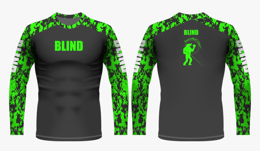 Round Neck Full Sleeve Shirts Camo - Shirt, HD Png Download