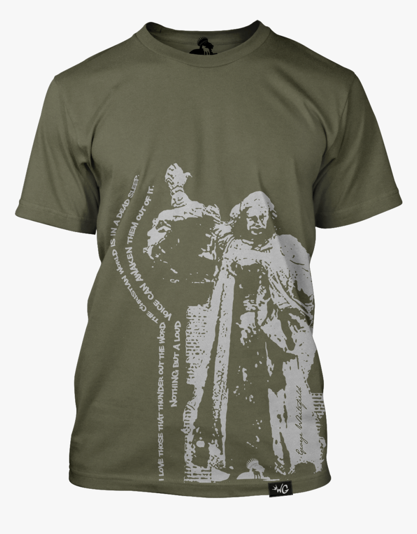 Thunder Out The Word “military Green” - Nofx Tshirt Green, HD Png Download