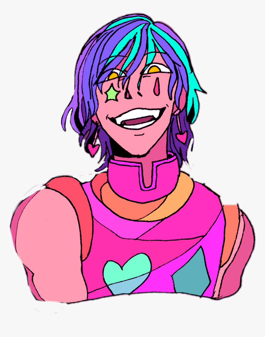 #hisoka #hxh #anime #vaporwave #overwatch #billskarsgard#it - Cartoon, HD Png Download