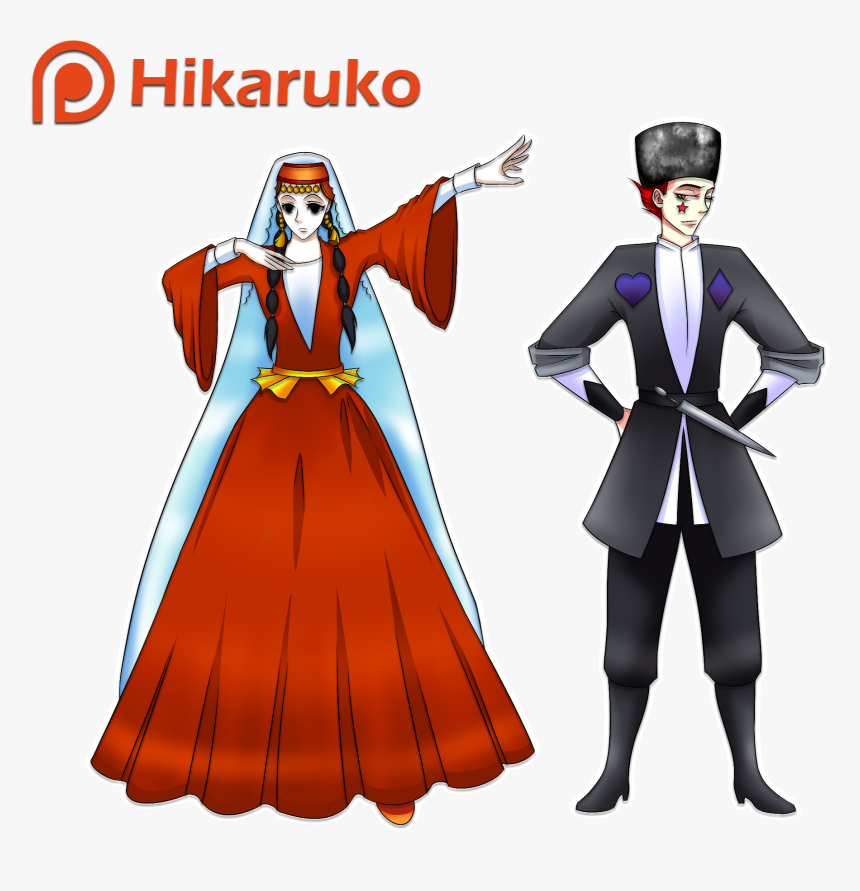 Armenian Illumi And Chechen Hisoka - Cartoon, HD Png Download