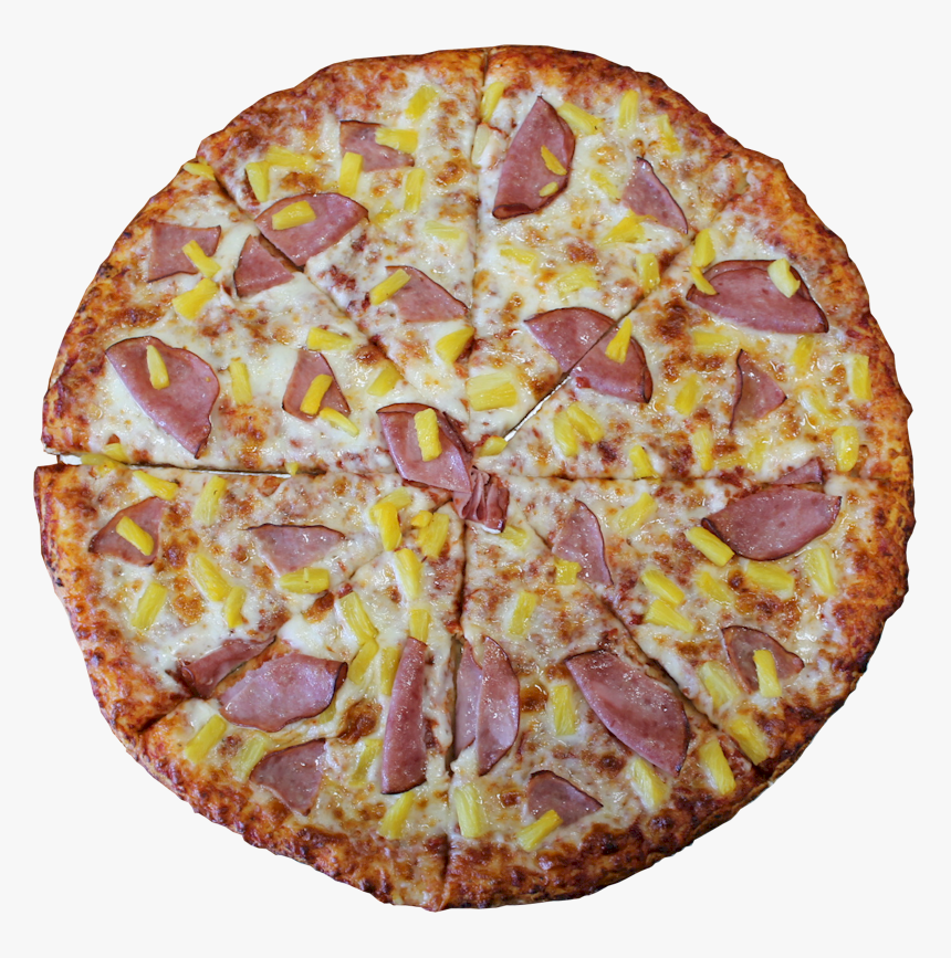 Fresh Slice Pizza Menu Hawaiian - Ham Pizza Transparent, HD Png Download