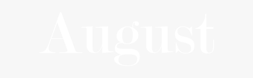 August - Johns Hopkins Logo White, HD Png Download