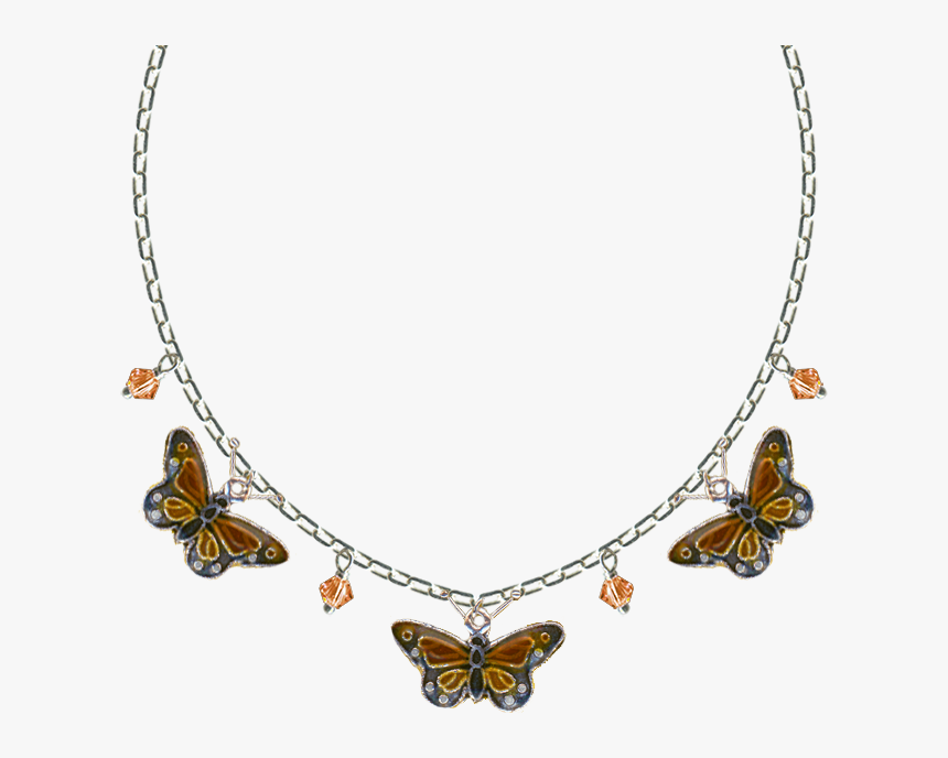 Monarch 3 Piece Necklace, HD Png Download