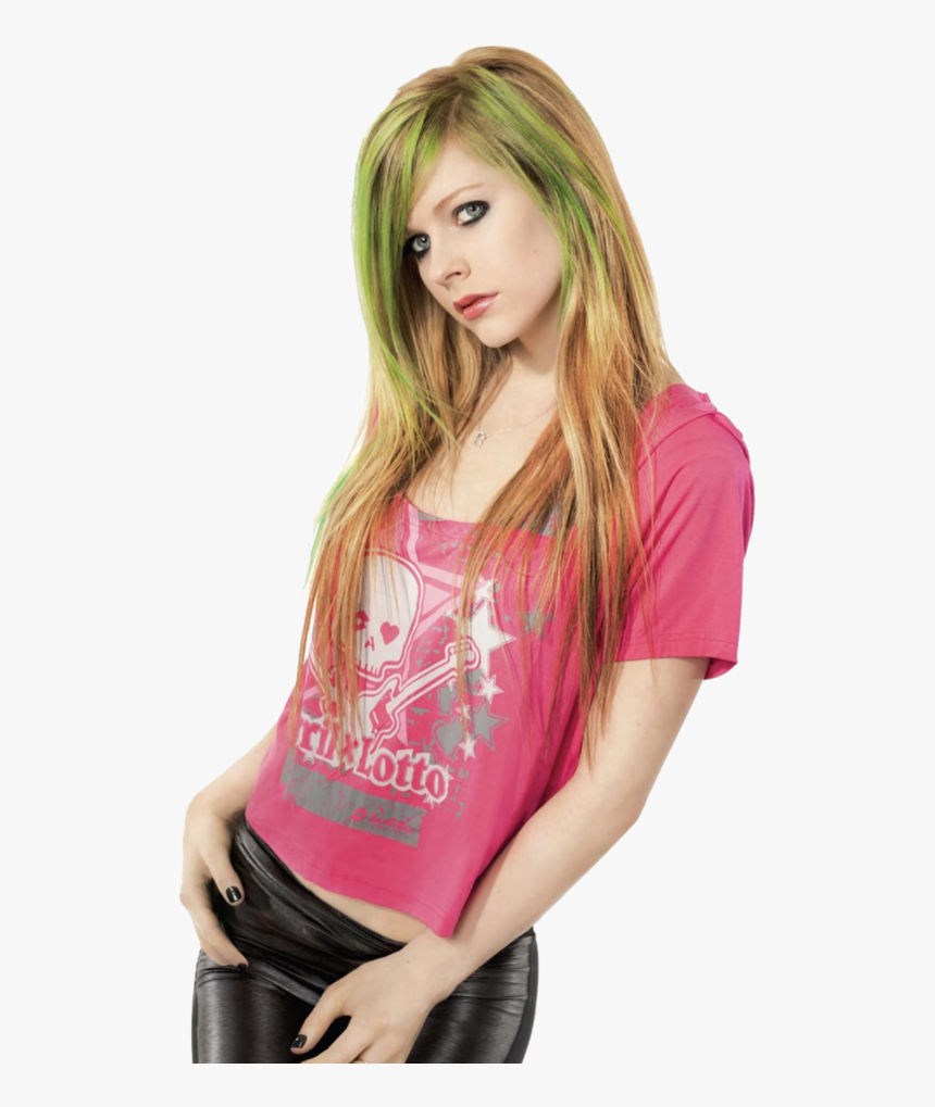 Avril Lavigne Png - Avril Lavigne Hairstyles, Transparent Png