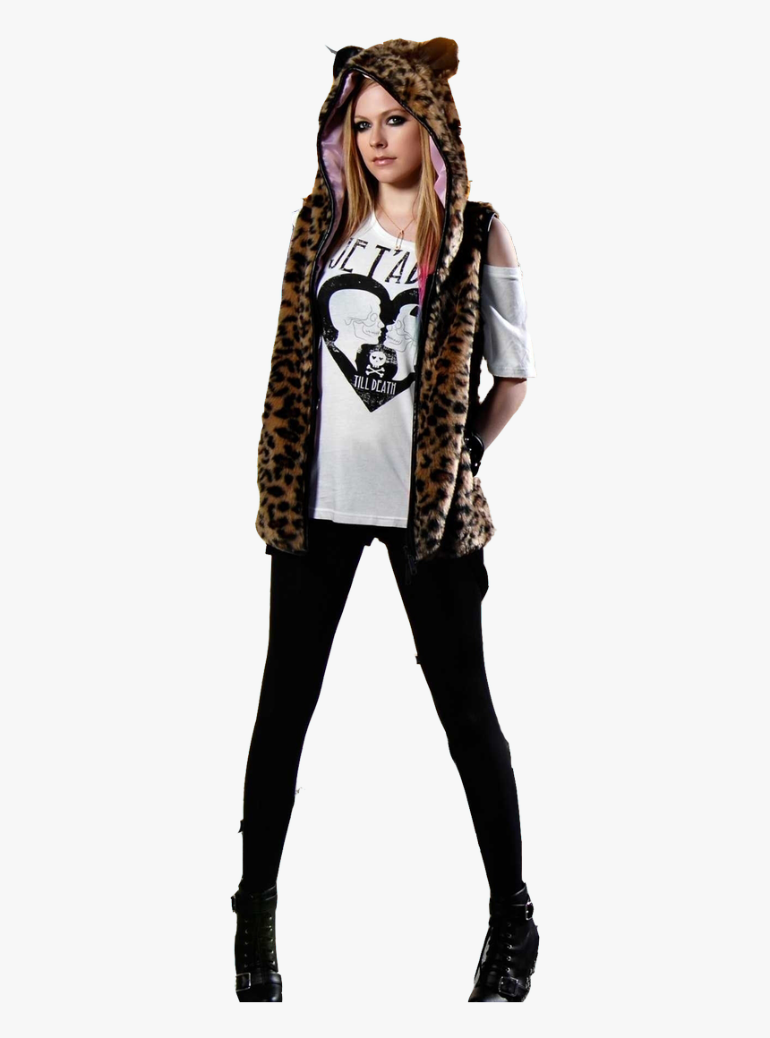 Avril Lavigne Png - Avril Lavigne Whole Body, Transparent Png
