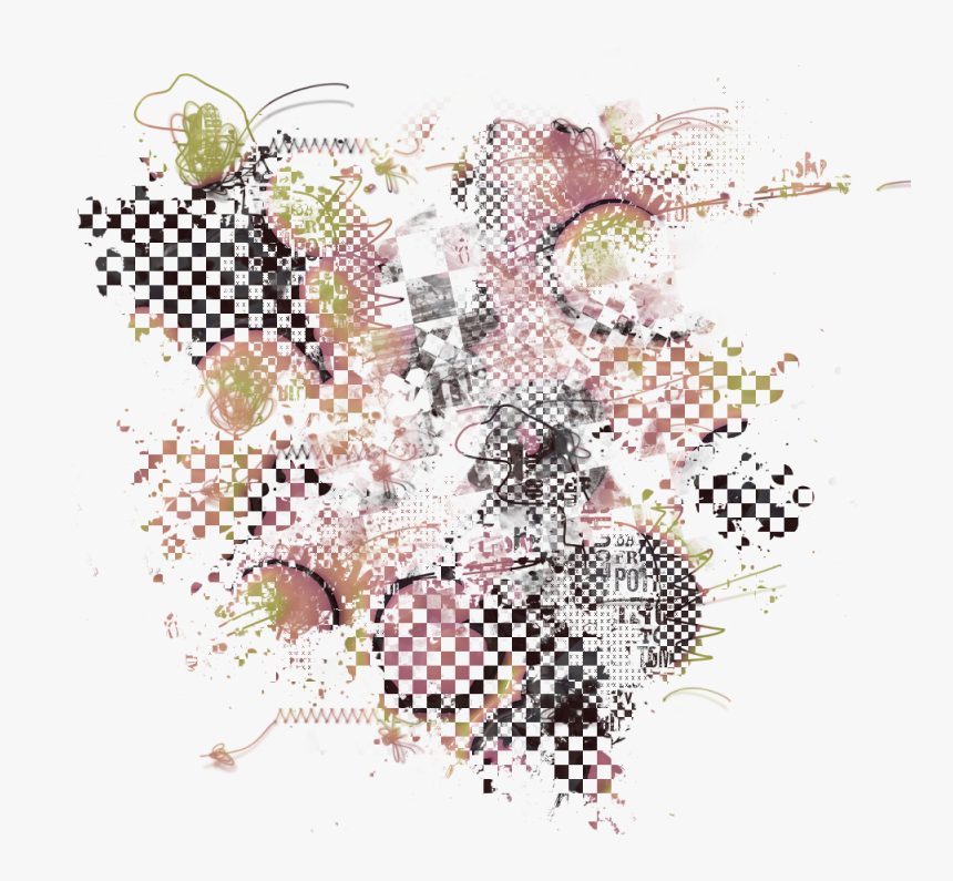 Masked Textures 800 X - Floral Design, HD Png Download