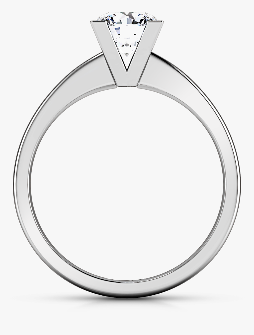 3 Prong Engagement Ring, HD Png Download