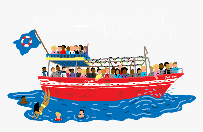 Thanksgiving Cruise Clipart Clip Free Cruise Clipart - Boat Trip Clipart, HD Png Download