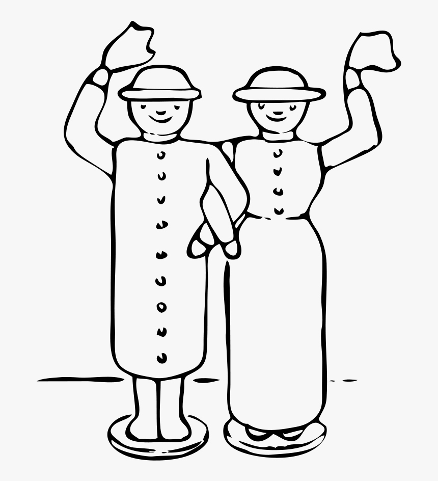 Wooden Dolls Clipart - Wooden Doll Clip Art, HD Png Download