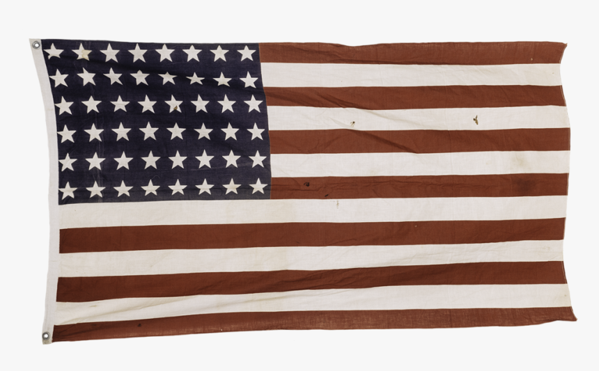 48 Star Medium Flag Thumbnail - 36 Star American Flag Old, HD Png Download