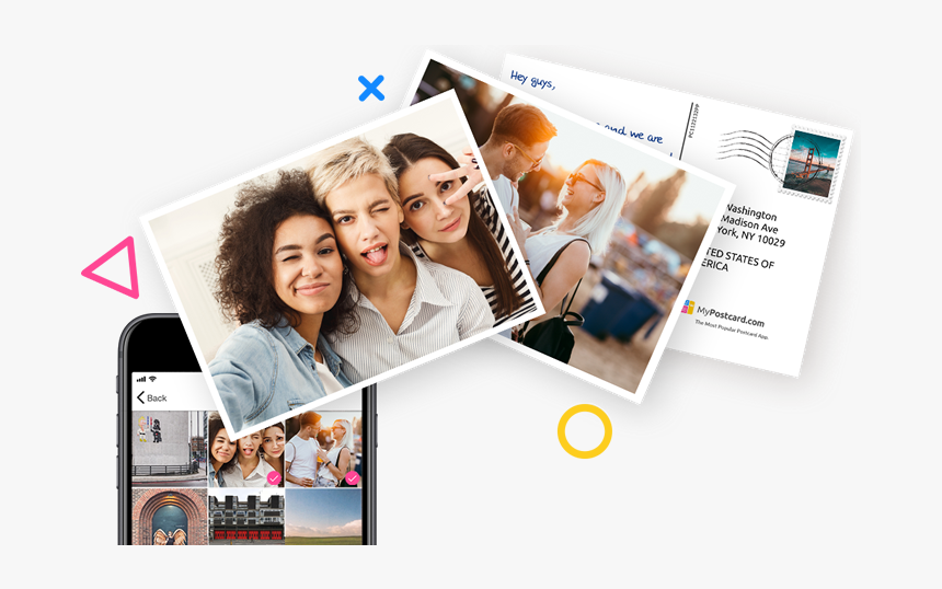 Transparent Postcard Stamp Png - Saludos De Fin De Año 2020, Png Download