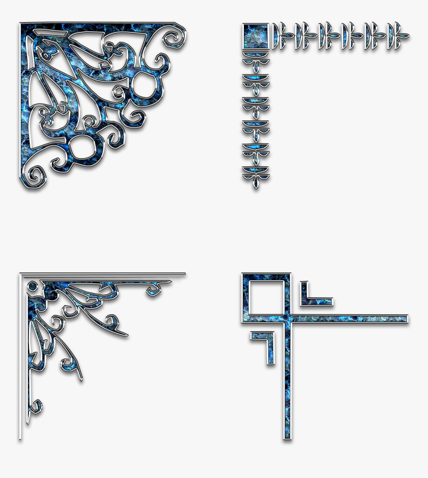 Template, Element, Angle, Frame, Photo Frame, Silver, - Picture Frame ...