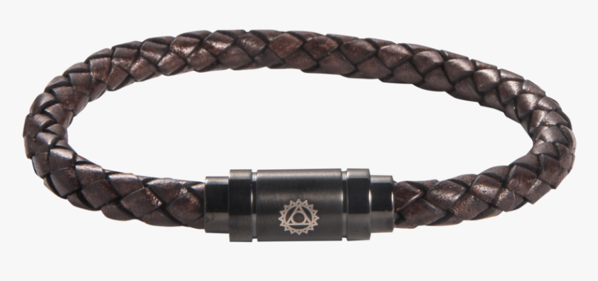 Throat Chakra Leather Bracelet - Bracelet, HD Png Download