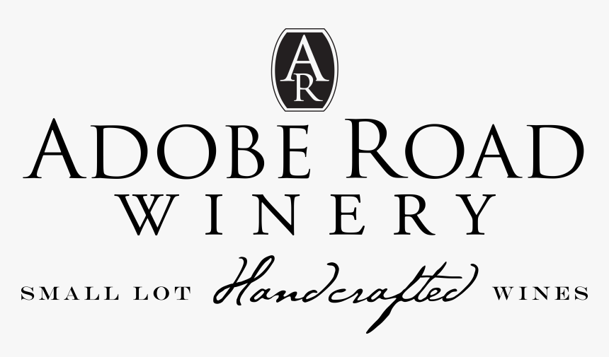 Adobe Road Winery Logo With Caption Small Lot Handcrafted - Adobe Road Winery Logo, HD Png Download