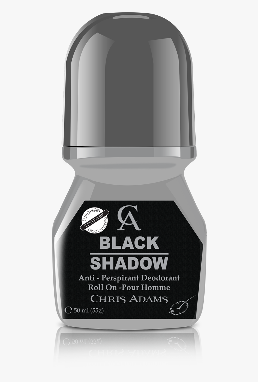 Black Shadow 50ml Roll-on Deodorant - Roll On Chris Adams Deodorant, HD Png Download