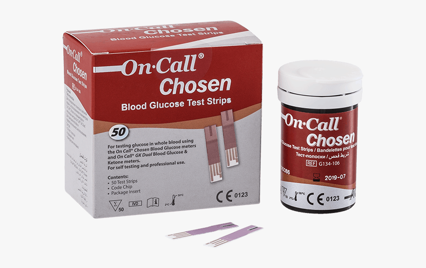 Call Chosen Test Strips 50 * S, HD Png Download