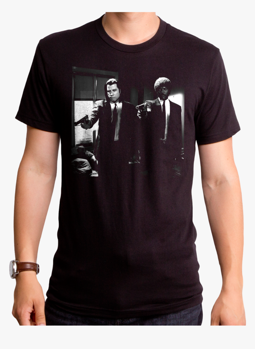 Pulp Fiction Vincent And Jules T-shirt - Losers Club T Shirt, HD Png Download
