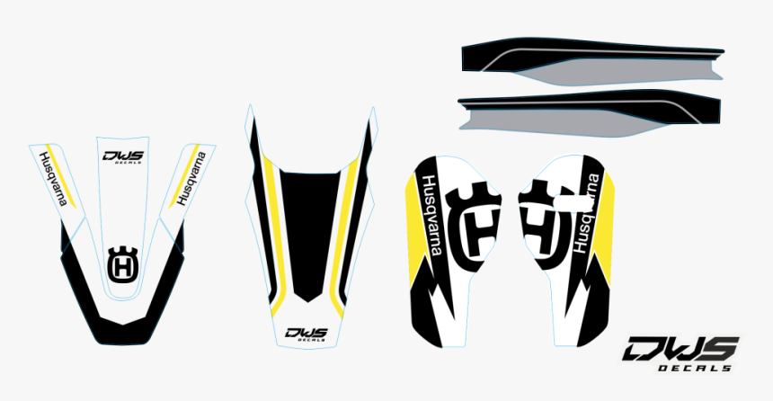 Trimset Husqvarna Tc Fc 125 250 350 450 2019 Model - Husqvarna Fs450 2019 Decal, HD Png Download