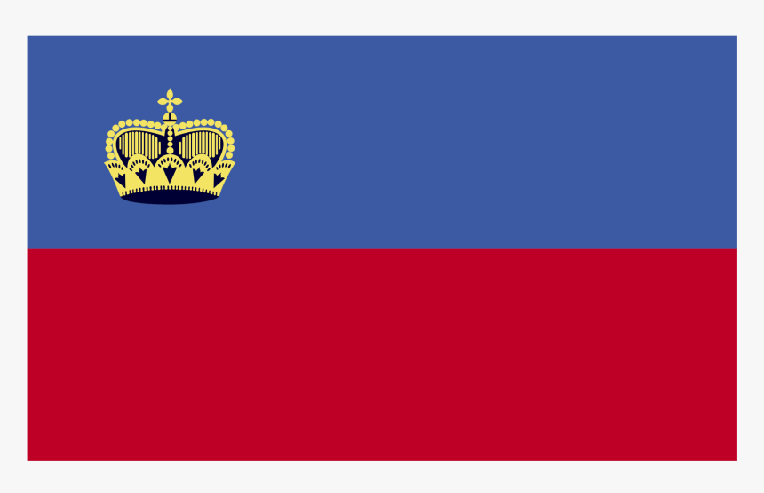 Liechtenstein Flag, HD Png Download