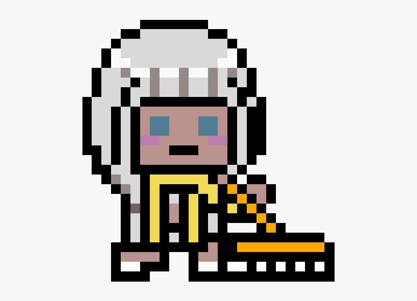 Napstablook Pixel Art, HD Png Download