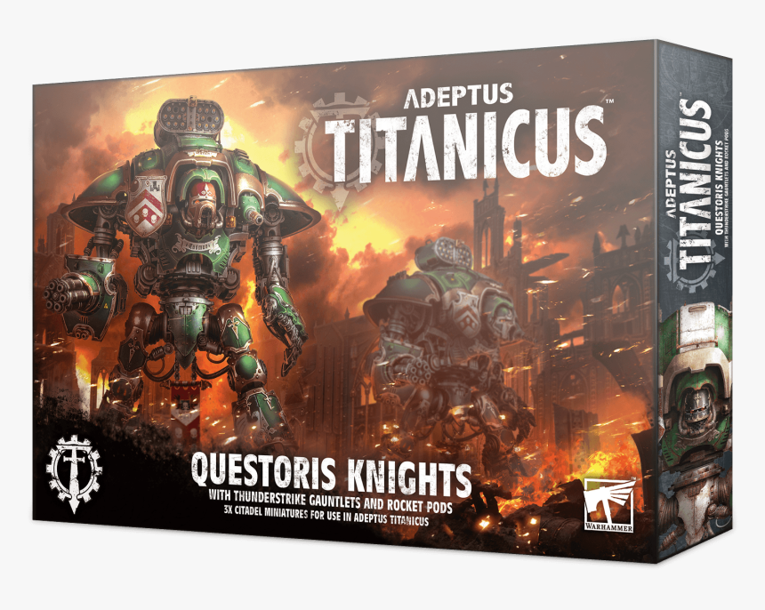 Questoris Knights With Thunderstrike Gauntles &, HD Png Download