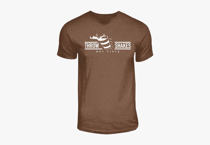 Throw Shakes Not Fists - T-shirt, HD Png Download