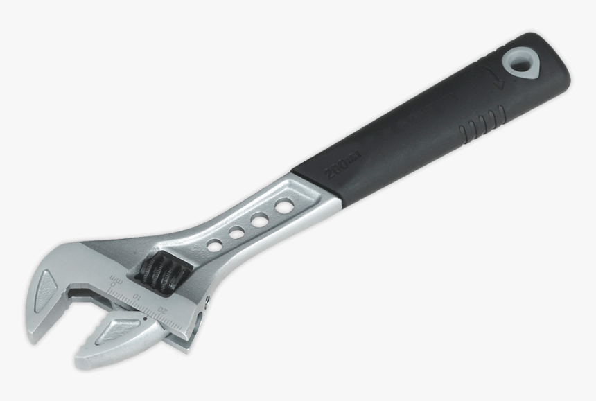 Sealey Adjustable Wrench 200mm - Adjustable Spanner, HD Png Download