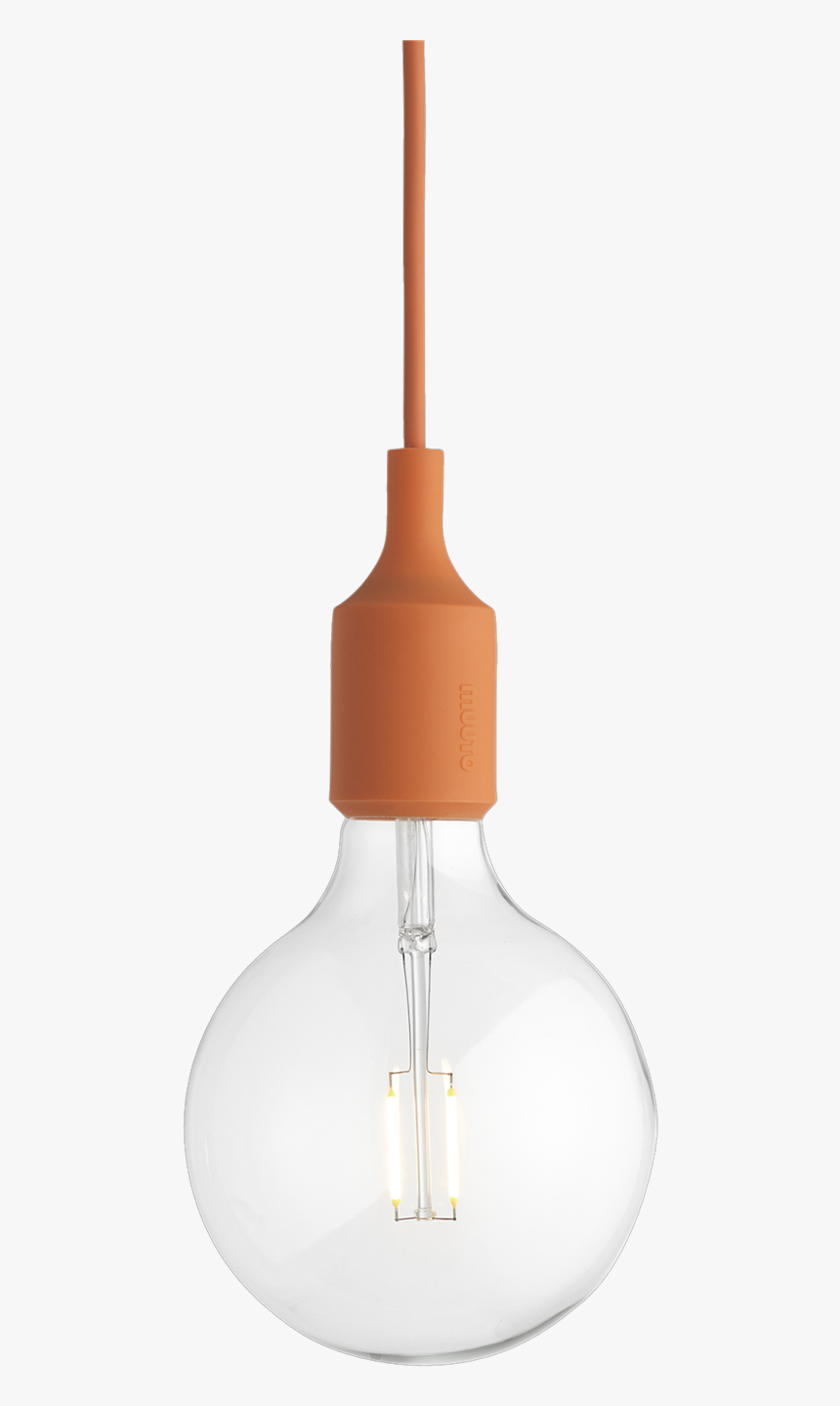 05282 E27 Orange Led 1502199764 - Muuto E27 Pendant Lamp, HD Png Download