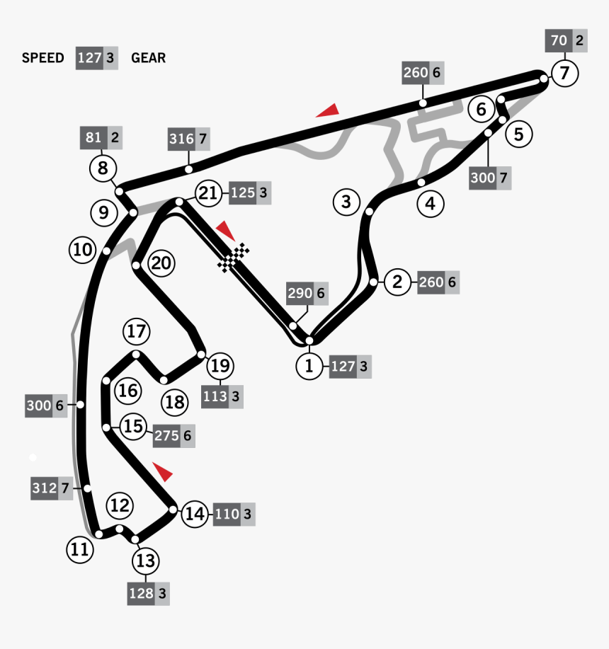 Yas Marina F1 Circuit, HD Png Download