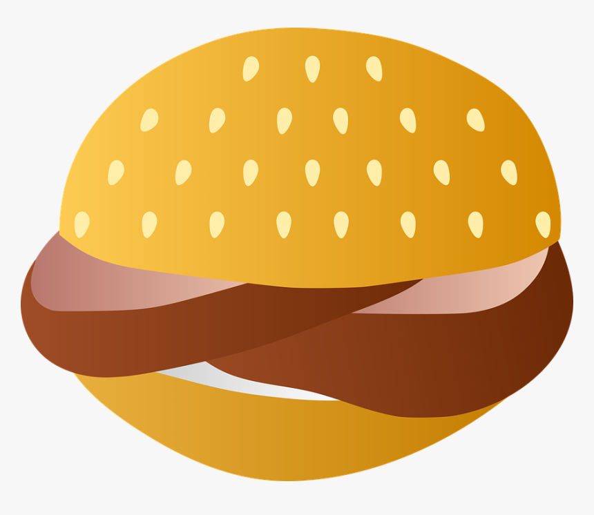 Pão Com Carne Desenho Png, Transparent Png
