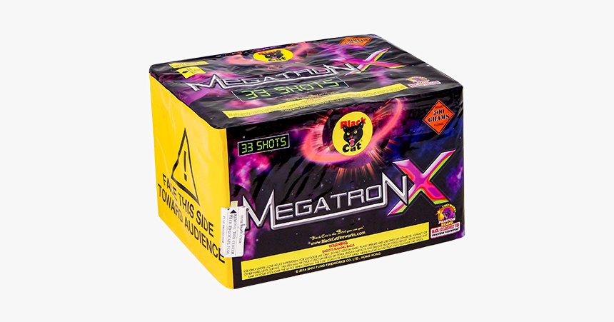 500 Gram Repeater Firework Megatron 33 Shot - Box, HD Png Download
