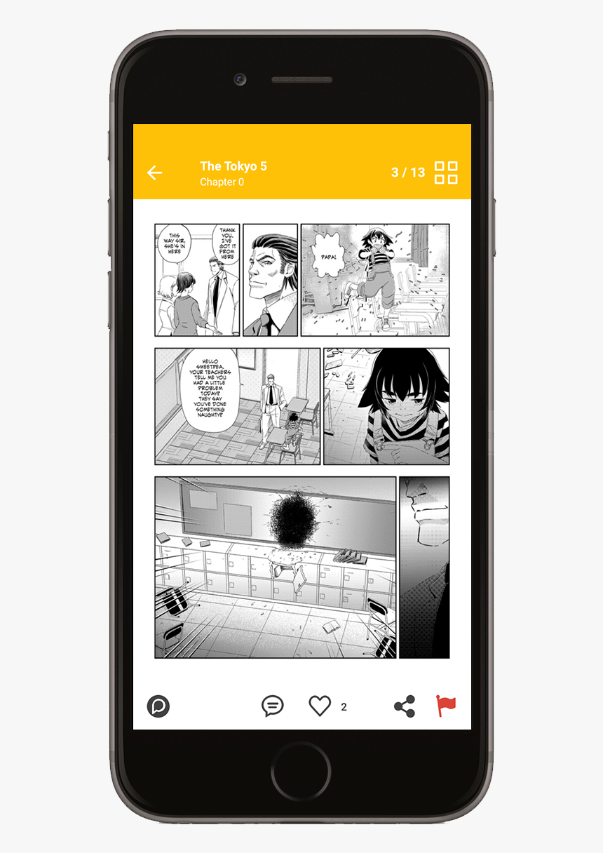 The Tokyo 5 Sample 3 - Game Of Love Comics, HD Png Download