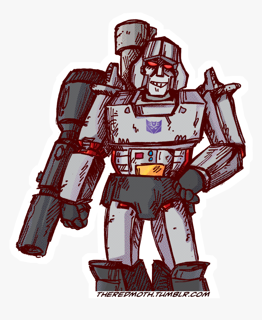 Bucket-headed Decepticon Leader Who Turns Into A Gun - Decepticon, HD Png Download