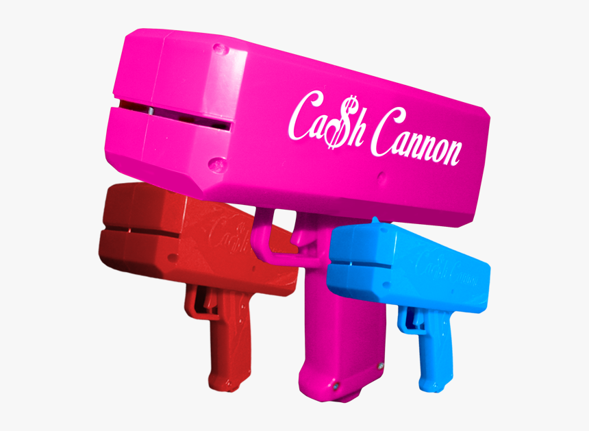 Hot Pink Cash Cannon, HD Png Download