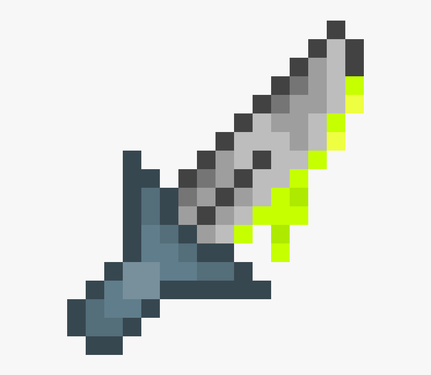 Terraria Night's Edge Pixel Art, HD Png Download