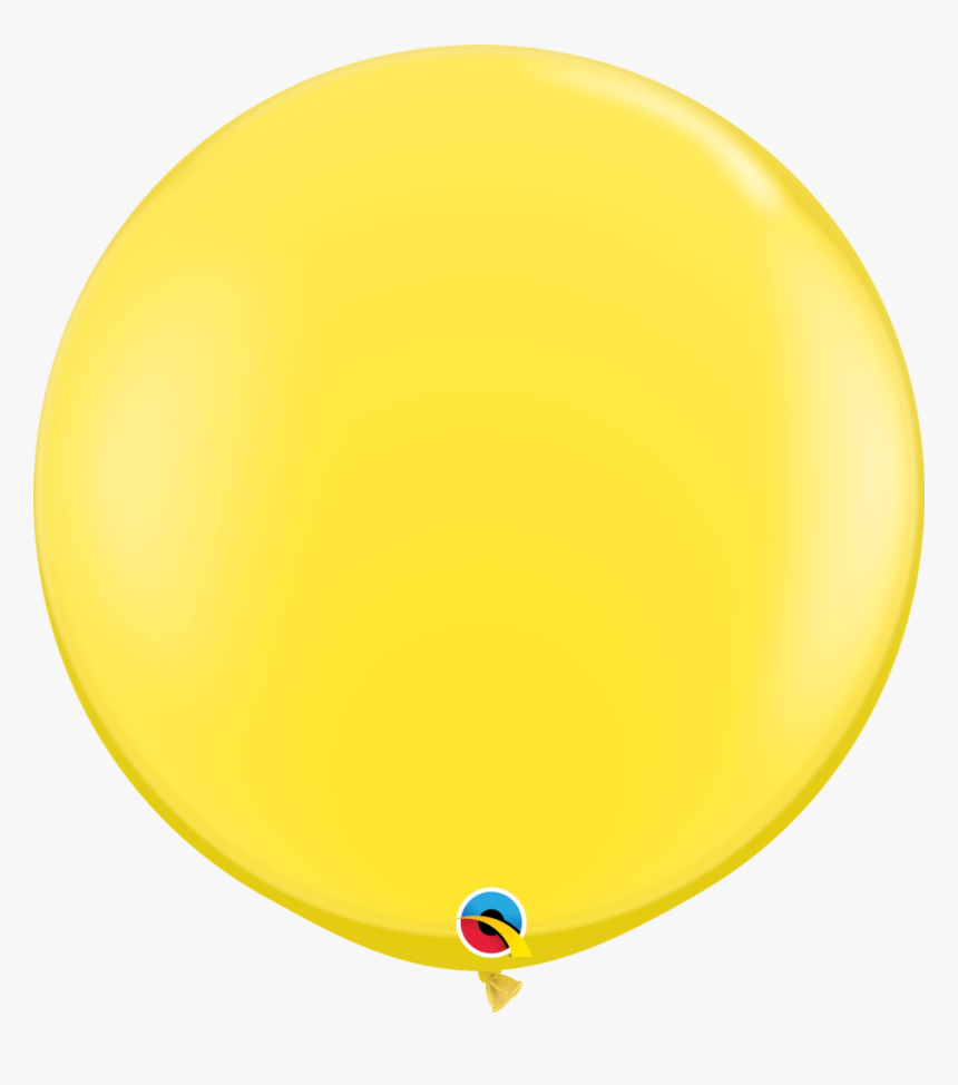 Yellow Latex Balloon, HD Png Download