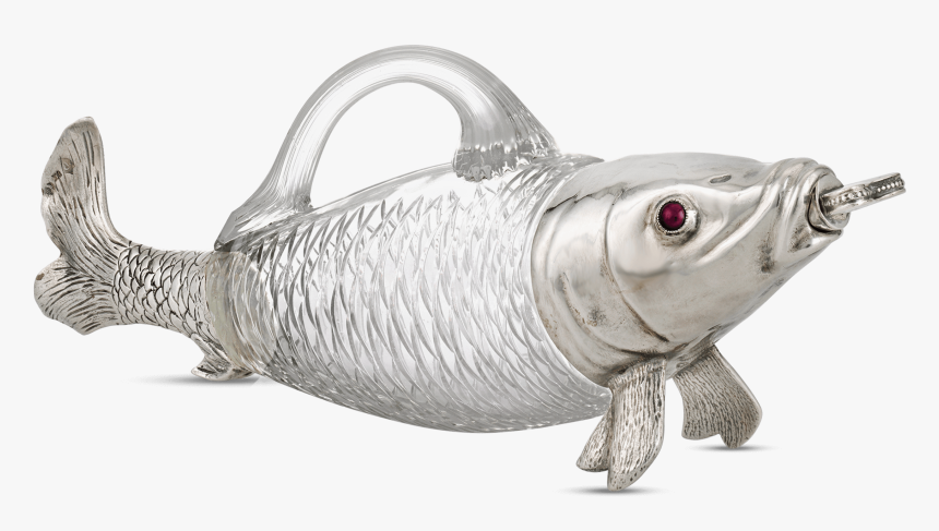 Crystal Fish Claret Jug - Carp, HD Png Download