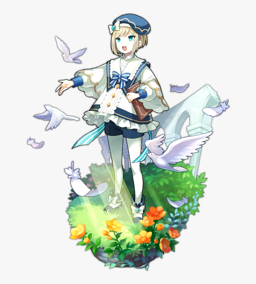 110303 01 R04 Portrait - Dragalia Lost Character Art, HD Png Download