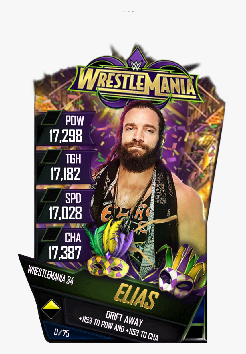 Wwe Supercard Wm 34, HD Png Download