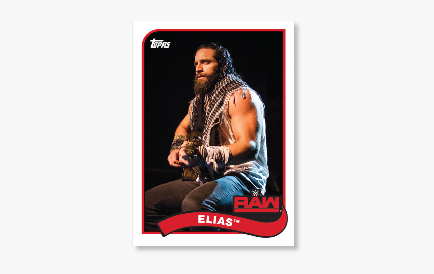 2018 Topps Wwe Heritage Elias Base Poster - Topps, HD Png Download