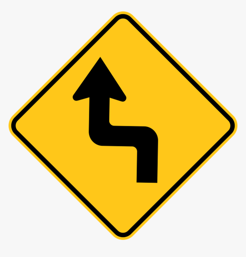 Reverse Turn Sign