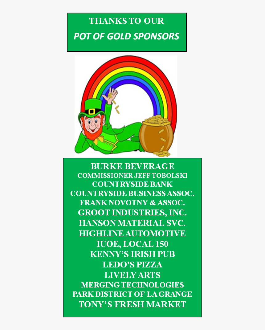 Pot O Gold Sponsors, HD Png Download