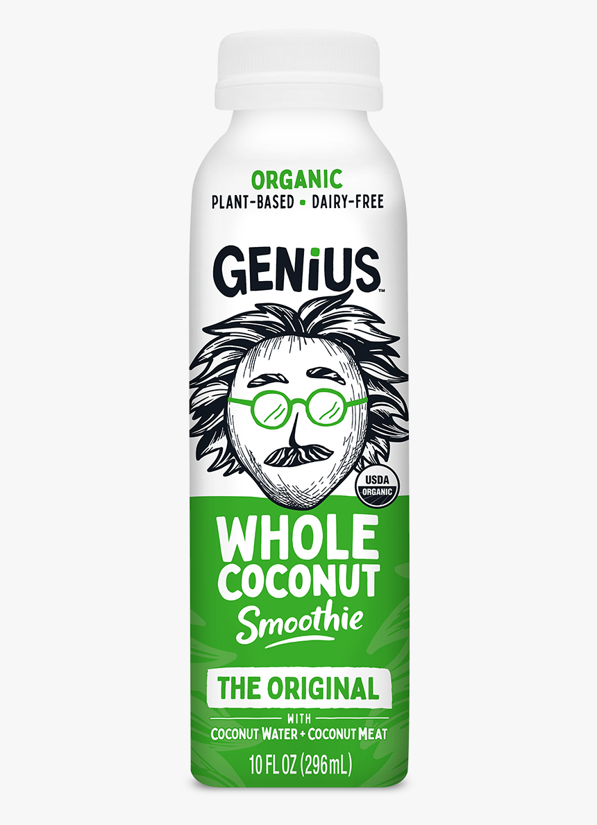 Genius Whole Coconut Smoothie, HD Png Download