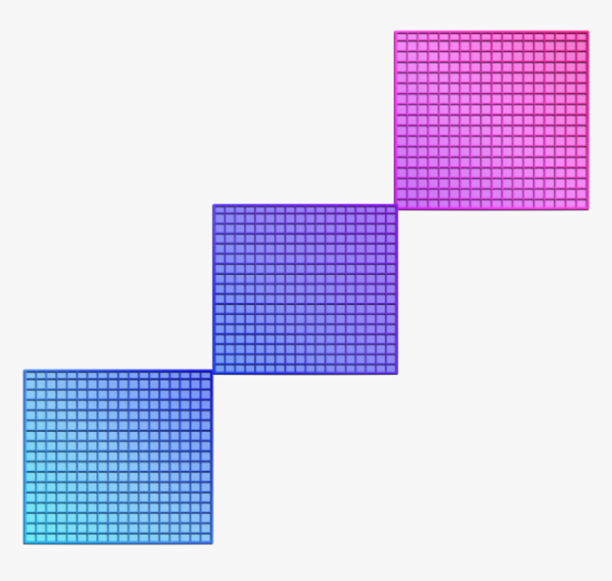 #quadrado 
#roxo
#azul
#rosa - New York World, HD Png Download