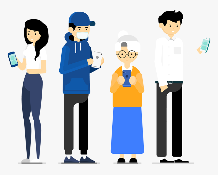 Doctor At Home Illustration, HD Png Download